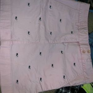 Baby pink vineyard vines skirt